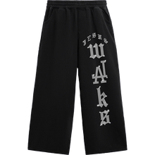 Load image into Gallery viewer, JESUS WALKS RHINESTONE SWEATPANTS BLACK
