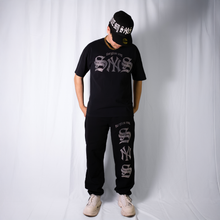 Load image into Gallery viewer, SYNS RHINESTONE OG TEE BLACK
