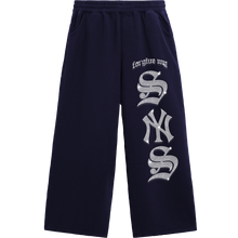Load image into Gallery viewer, SYNS RHINESTONE SWEATPANTS NAVY
