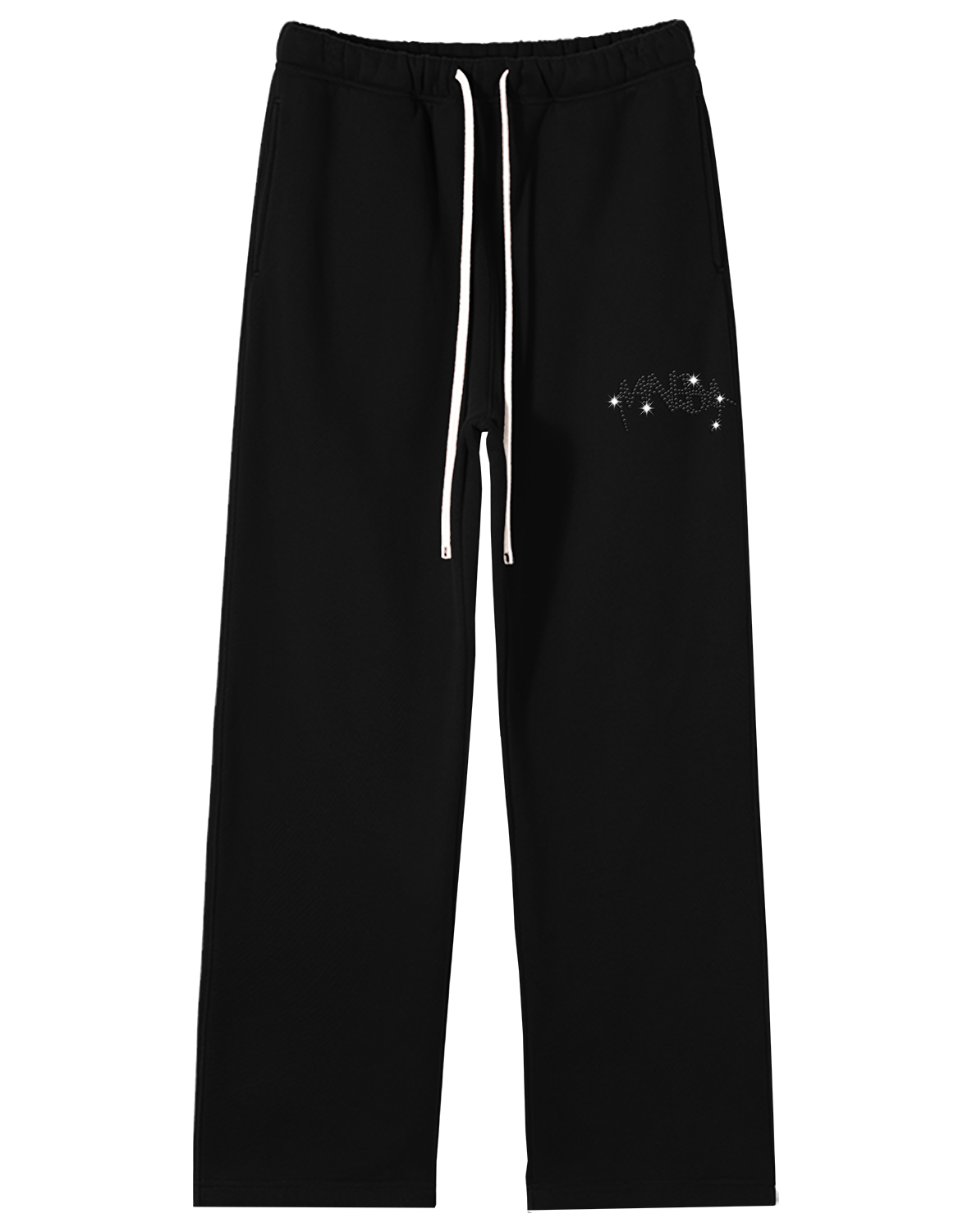 MNDA RHINESTONE SWEATPANTS 