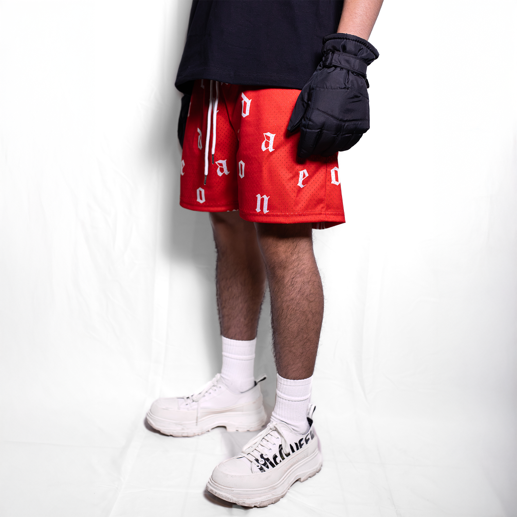 OG MESH SHORTS RED