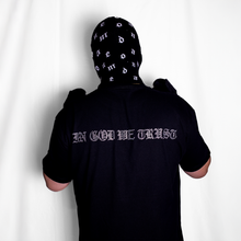 Load image into Gallery viewer, ROSARY RHINESTONE TEE BLACK
