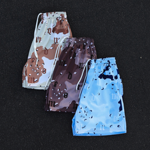 Load image into Gallery viewer, MONOGRAM BLUE ICE CAMO MESH SHORTS
