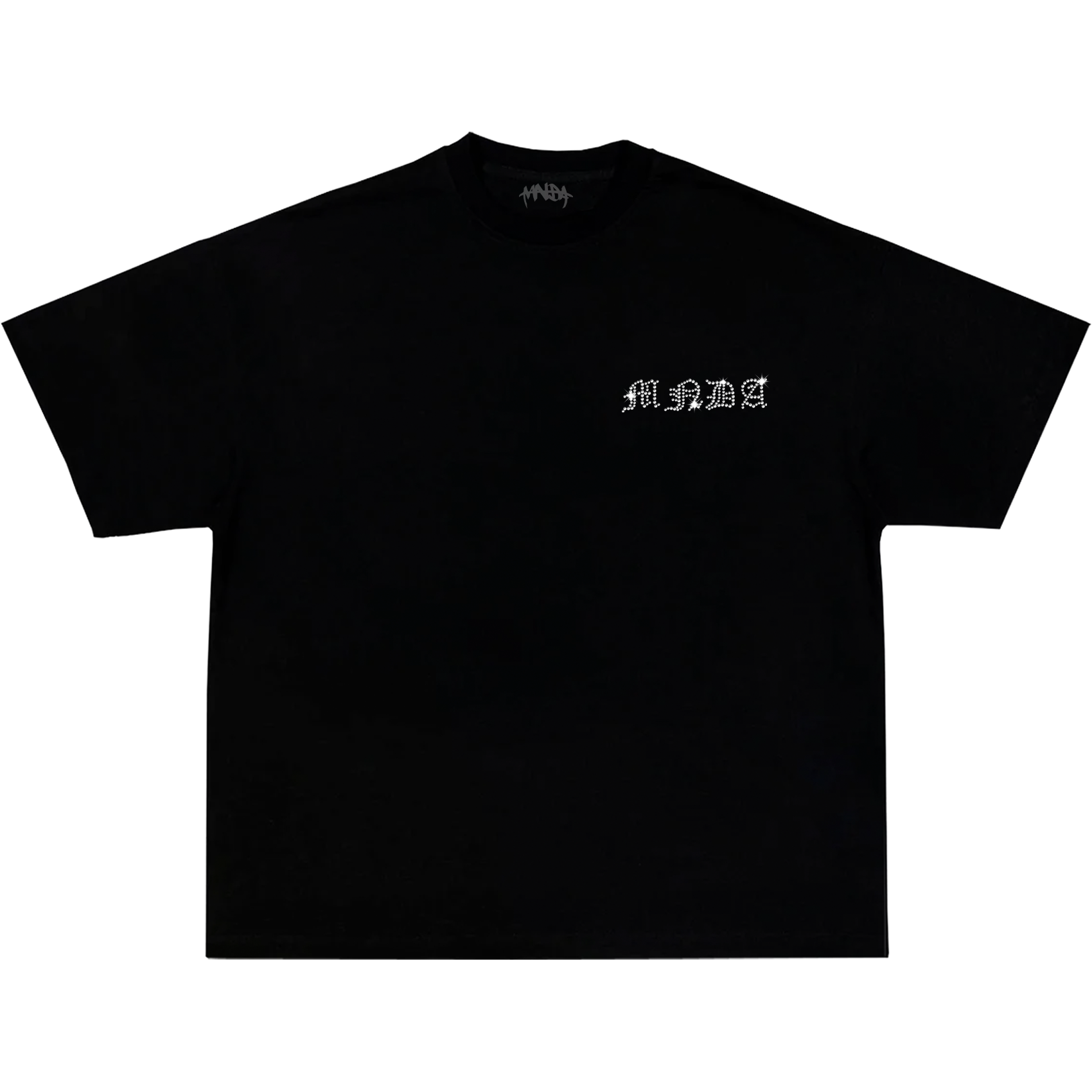 WORLD GOES ROUND TEE BLACK
